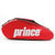 王子PRINCE欧美风格网球包 羽毛球包 三支装 六支装(WP-6P063-048六支装红/黄)第2张高清大图