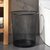 垃圾桶家用大容量办公室卧室客厅创意现代简约无盖金属铁网卫生桶(黑色中号三只装（无赠品）)第5张高清大图