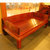 红木家具红木罗汉床实木罗汉床带炕几两件套仿古黑檀木第3张高清大图
