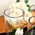 创简坊（CJIANFF） 落地直筒水培大号花器 富贵竹玻璃花瓶透明 婚庆路引(口径20cm高20cm)第3张高清大图
