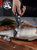 日本风厨房剪刀家用多功能剪子强力鸡骨剪不锈钢水果刀食物剪多用(黑色)第4张高清大图