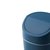 北欧迷你桌面垃圾桶 家用厨房书桌纸篓筒有盖杂物收纳清洁筒(翻盖蓝色)第8张高清大图
