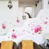 宜美贴 韩国浪漫温馨室内装饰可移除墙贴 韩式田园风格 绣球花束SD801