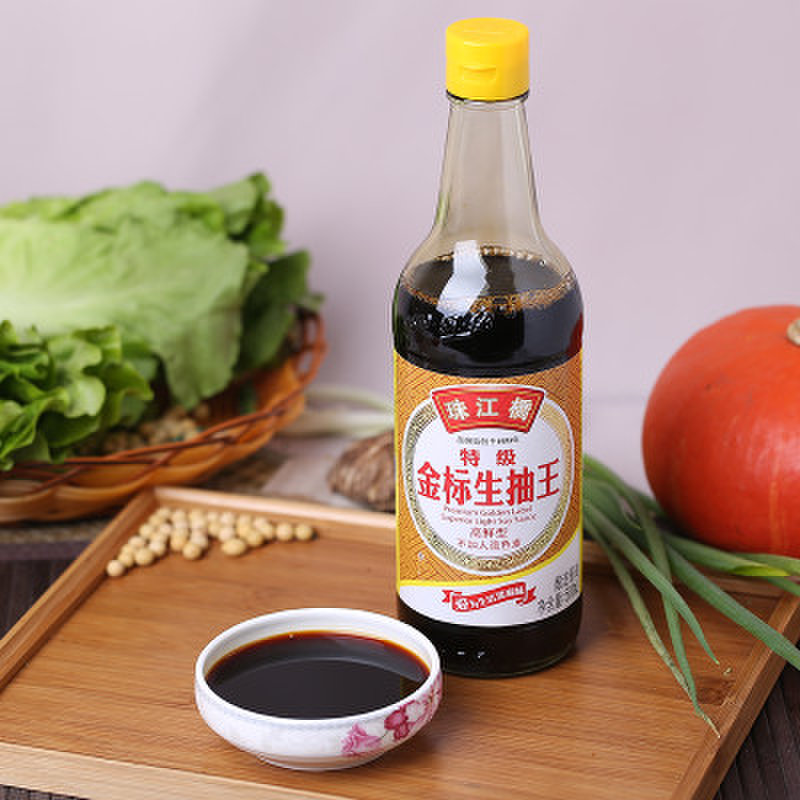 珠江桥金标生抽王500ml/瓶