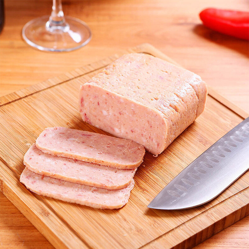 梅林清真牛肉午餐肉罐头340g中华老字号泡面火锅搭档