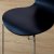 【百伽】时尚现代餐桌椅 简约宜家餐厅餐椅(黑色)第4张高清大图