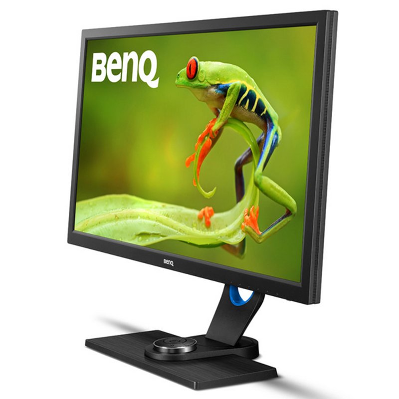 明基sw2700pt100%srgb 99�obe rgb,14位色彩处理,原装遮光罩!