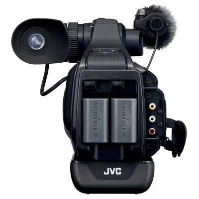 JVC JY-HM85 肩扛式高清闪存数码摄录一体机（黑色）1200万像素 内置立体声麦克风