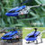 合金遥控飞机耐摔3.5通直升机充电动男孩儿童模型玩具飞机无人机飞行器(红色 一个机身一块电池)第4张高清大图