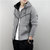 Nike耐克男装外套秋冬新款针织运动服休闲耐磨保暖夹克805145-091(深灰色 L)第2张高清大图