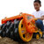 活石 儿童玩具工程车挖掘机可骑可坐滑行学步车(豪华款轧路机)第2张高清大图