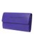 Louis Vuitton(路易威登) 紫色水木纹长款按扣钱夹第2张高清大图