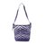 COACH(蔻驰) 紫色配皮斑马图案帆布包第3张高清大图