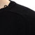 YSL男士黑色棉质针织衫毛衣 604798-YALO2-1000S码黑 时尚百搭第6张高清大图