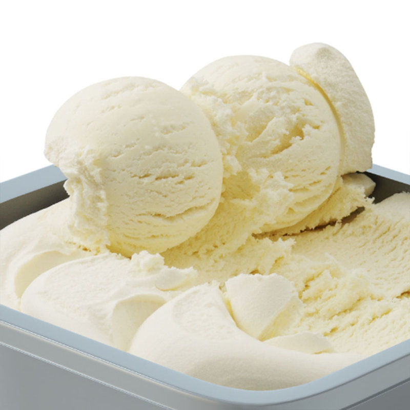 白熊萨沙国美真选俄罗斯进口香草冰淇淋1kg1盒天然乳制品不含植物脂肪