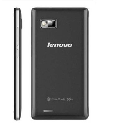 Lenovo/联想 A5800-D 移动4G双卡 5.5英寸老人学生备用安卓智能手机(黑色)