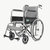 可孚折叠轻便轮椅老人残疾人旅行代步便携轮椅手推车代步车免安装(灰色)第2张高清大图