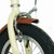 阿米尼折叠自行车迷你自行车12寸便携成人折叠车男女款学生单车 EKB2001(奶酪黄/咖啡板罩)第3张高清大图