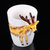 润器 卡通可爱动物陶瓷杯子 个性创意水杯 田园风格儿童奶杯咖啡(卡通杯长颈鹿)第3张高清大图