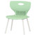 华杭 学生宿舍椅子靠背椅塑钢椅子简易椅子宿舍用椅子 HH-ZY015(绿色)第2张高清大图