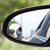 品速优 汽车倒车辅助小圆镜盲点镜后视镜大视野反光凸面广角镜(银色 无边框)第5张高清大图