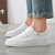 回力板鞋 小白鞋男士滑板鞋白色低帮透气潮流运动鞋43白 国美超市甄选第5张高清大图