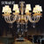 汉斯威诺水晶吊灯欧式客厅灯现代简约卧室灯创意艺术书房灯led餐厅北欧风情灯HS701049(无灯罩 8头)第5张高清大图