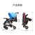 宝宝好婴儿推车C3紫 可坐可躺双向折叠婴儿车夏季冬季通用可做摇椅第9张高清大图
