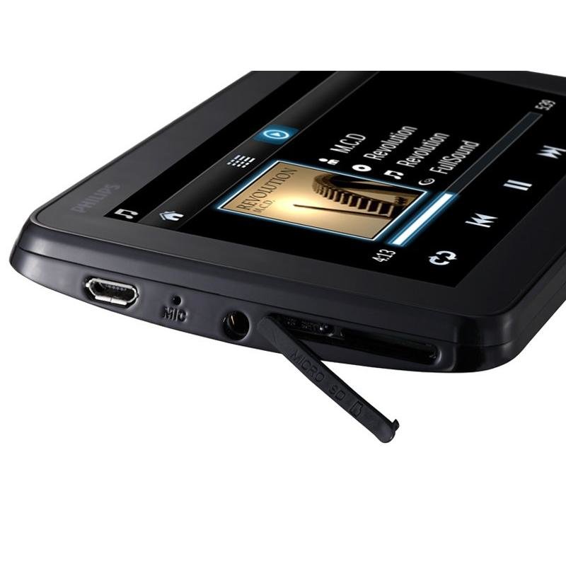 飞利浦philipssa4tp404kf93mp4播放器黑色4g