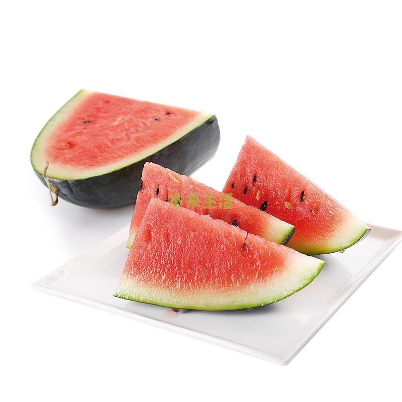 【本来生活】购鲜果 黑美人西瓜2-2.5kg