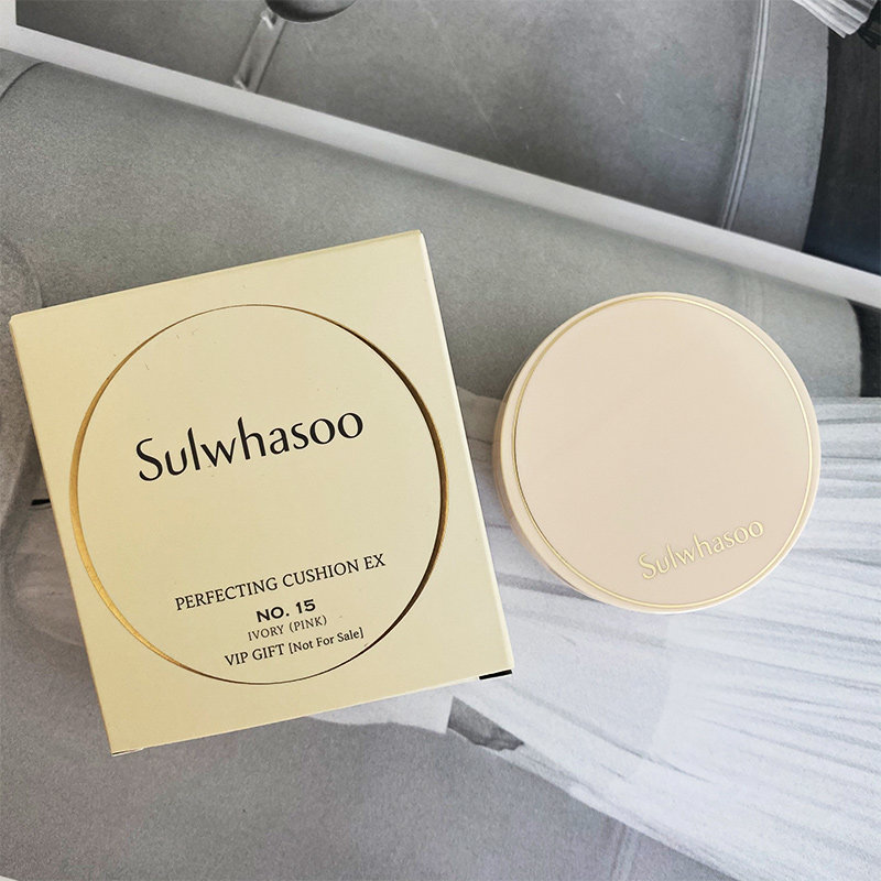 雪花秀致美养肤气垫粉底液1115号5g白色15号