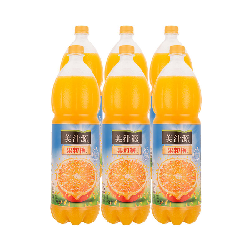 可口可乐美汁源minute maid果粒橙果汁饮料1.