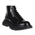 Alexander McQueen女士黑色踝靴 595469-WHZ81-108138.5黑 时尚百搭第2张高清大图