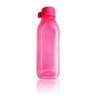 特百惠Tupperware 500ML方形依可环保瓶 运动水壶 塑料水杯 世界水(樱花粉)