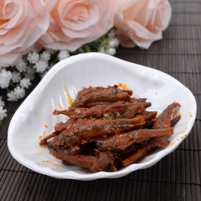 盐津铺子小银线鱼 香辣味50克/袋