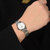 天梭/Tissot手表 力洛克系列 钢带机械男女情侣对表T41款(银壳白面白带)第3张高清大图