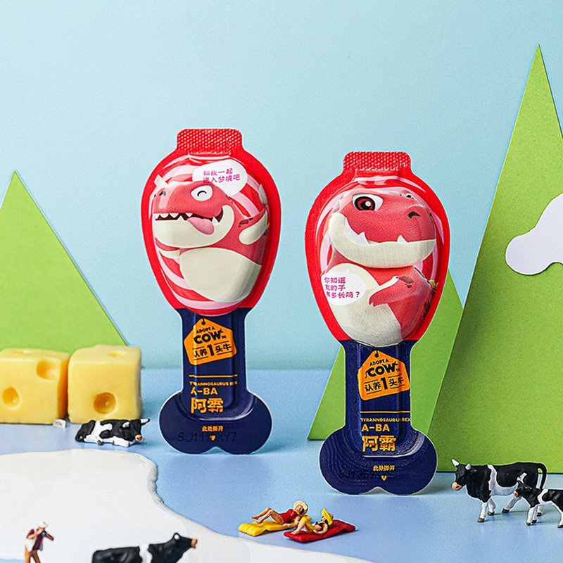 认养一头牛棒棒哒奶酪高钙乳酪棒480g共24支高钙乳酪棒