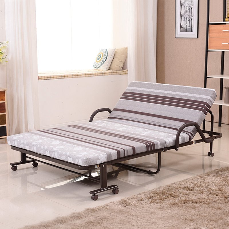 未蓝生活家用折叠床 儿童单人床保姆床休息陪护床酒店客房加床 床垫宽