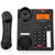 TCL HCD868(180)TSD固定有绳电话机/座机/来电显示免电池免提报号座式/壁挂家用办公有绳固话(黑色)第5张高清大图