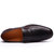MR.KANG 秋季新款软皮男士商务皮鞋 正装皮鞋透气休闲单鞋子男535(棕色)(42)第2张高清大图