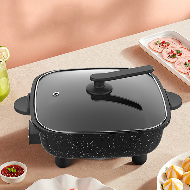 九阳joyounghg60g521电火锅多功能电火锅家用6l大容量电热锅不粘电