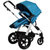 帛琦（ Pouch ）高景观婴儿推车 可平躺婴儿车 轻便宝宝推车 P68(蓝色 至尊版)第3张高清大图