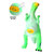 福九易玩具恐龙玩具软胶超大号可发声动物46cm霸王龙 恐龙玩具套装 生日礼物 男孩女孩 节日礼物 鸭嘴龙F2309(绿色)第5张高清大图