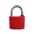 苏识 30mm梅花塑钢锁（计价单位：把）颜色：红色(红色 默认)第5张高清大图