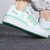 Adidas阿迪达斯女鞋 春季新款三叶草休闲鞋低帮轻便透气耐磨运动鞋板鞋GX5072(白色 41)第4张高清大图