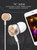耳机有线高音质适用于vivo华为oppo小米苹果手机圆孔入耳式3.5mm电脑全民K歌专用吃鸡带麦通用(金色)第4张高清大图