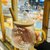 日式锤目纹水杯玻璃杯茶杯果汁杯牛奶家用玻璃带盖带勺子早餐杯子(锤纹把杯)第3张高清大图