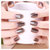 法国AMIKO艾米蔻米兰系列花漾养护无添加环保指甲油10ML(珠光银灰HM13)第3张高清大图