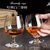 创意洋酒杯白兰地酒杯家用水晶玻璃欧式矮脚红酒杯烈酒杯加厚小号(1号杯  60ml  玻璃款)第5张高清大图