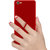 OPPO R9 Plus 手机壳 手机套 保护壳 保护套 全包轻磨砂超薄 硬壳 指环壳 自带指环扣 电镀 防汗防滑 防摔(中国红 有环)第4张高清大图